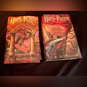 Harry Potter Books Set Hardcover Books 1 & 2